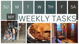 How a homeschooling, farming, large-family momma structures her week
