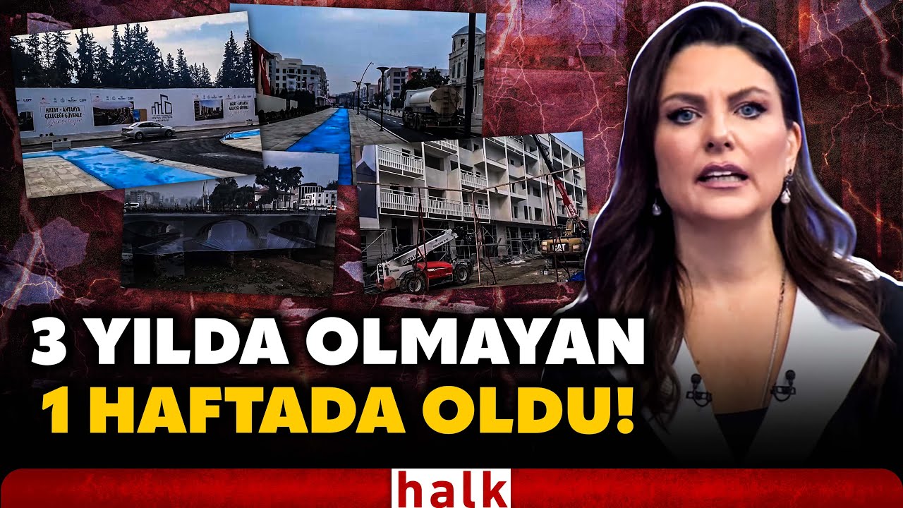ERDOĞAN'IN HATAY'A ZİYARETİ ÖNCESİ HUMMALI ÇALIŞMA! Ece Üner'den gündem olacak sözler!
