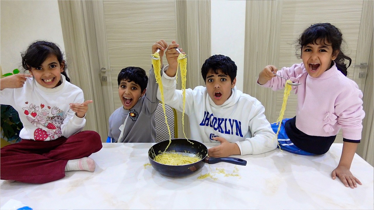 شفا و ميمي سوو سحور اندومي للاولاد وانصدموا منهم !