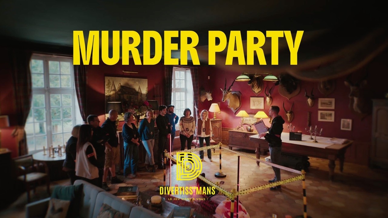 Murder Party au Château de Vaux (Sarthe) | Enquête immersive au Mans | KERCKWEB vidéo