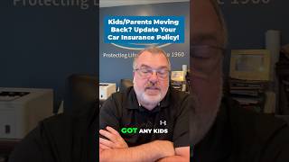 Auto Insurance Tip: Children and/or Aging Parents Moving Back Home Can Affect Your Car Insurance