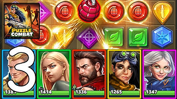 Puzzle Combat‏ - Gameplay Walkthrough Part 3 (Android,IOS)