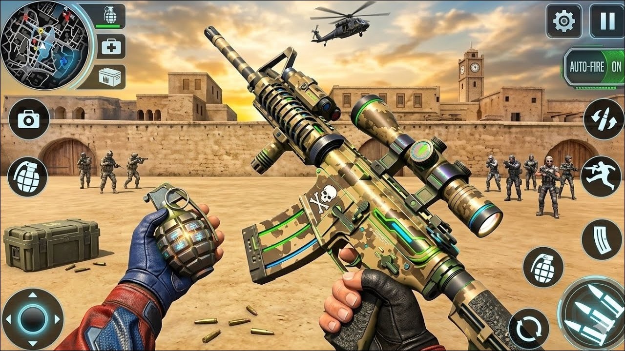 Commandis Gameplay Banduk Wala Game – Commando Strike FPS Shooter | Intense Gun Battle ...