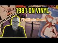 1981 on vinyl-  7 eclectic albums from a musical year of transition! #vinylcommunity 