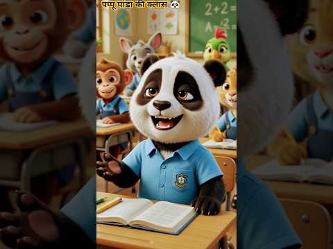 🤣पप्पू पांडा का लोजिक 🤣 #shorts #funnyshorts #pappu #schoolcomedy #pappupanda #hulkai #shortvideo