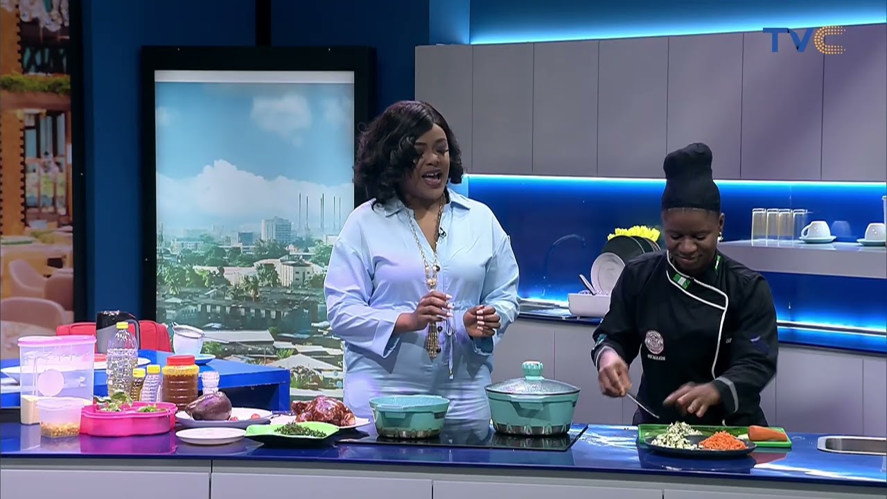 Couscous Like Never Before! Chef Ruth Shines on Wake Up Nigeria