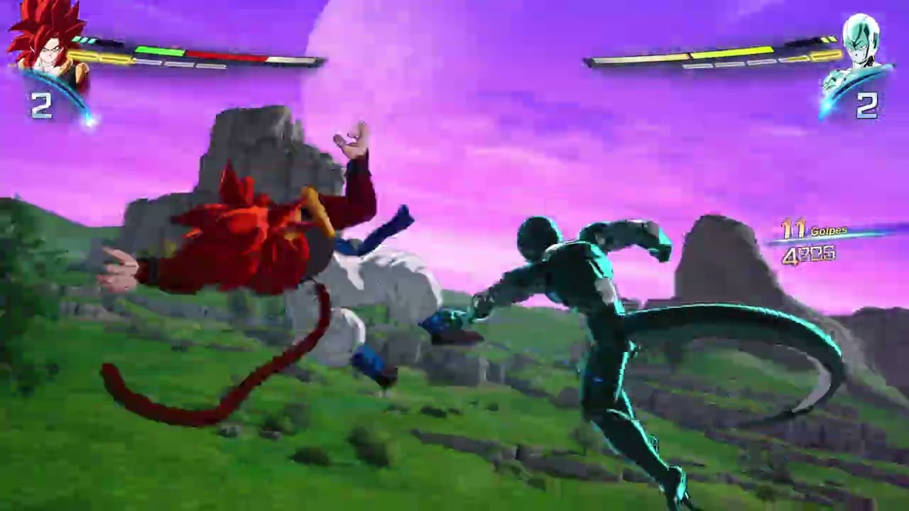 Gogeta Ssj4 vs Metal Cooler Dragon Ball Sparking Zero Gameplay