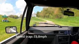 Gurston Down Hillclimb - Reliant Scimitar Ss1 1800Ti, 29Th April 2023. Failed Run