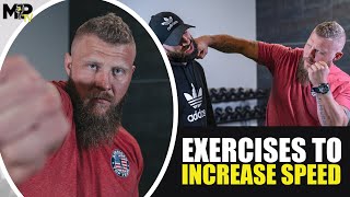 2 Exercises To Increase Punching Speed For Boxing & MMA | UFC Trainer Phil Daru