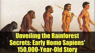 Unveiling the Rainforest Secrets: Early Homo Sapiens' 150,000-Year-Old Story