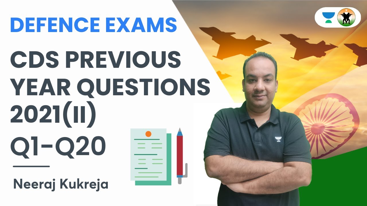 CDS Previous Year Questions 2021 | Maths | Neeraj Kukreja