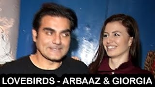 Arbaaz Khan On A Dinner Date With GF Giorgia Andriani | Salman Khan Family