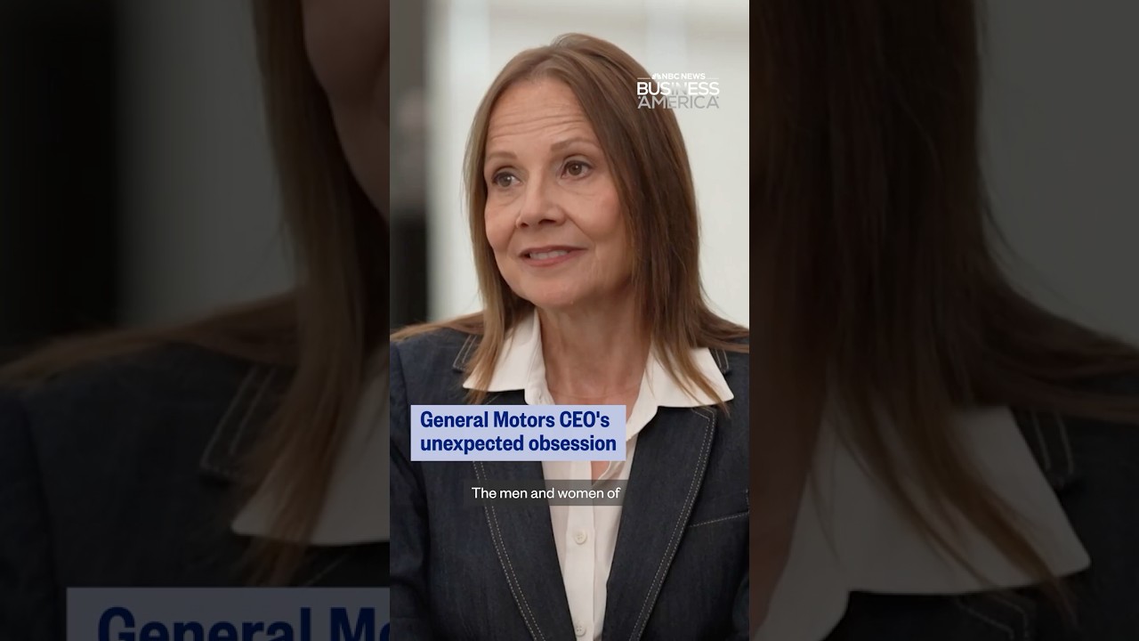 General Motors CEO’s unexpected obsession