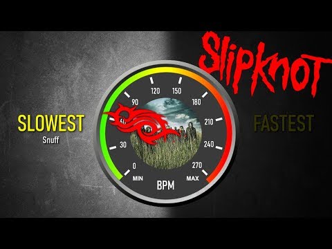 Fastest & Slowest SLIPKNOT Songs (We Are Are Not Your Kind included) - Fastest & Slowest SLIPKNOT Songs (We Are Are Not Your Kind included)