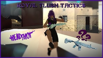 ROYAL FLUSH TACTIC | M4 GLACIER? [RANDOM KILLS]