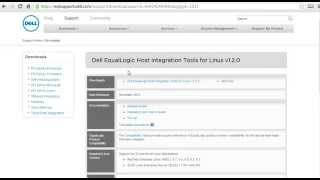 Dell Ps Series Equallogic Host Integration Tools For Linux Hitle 1.2 Installation Demo