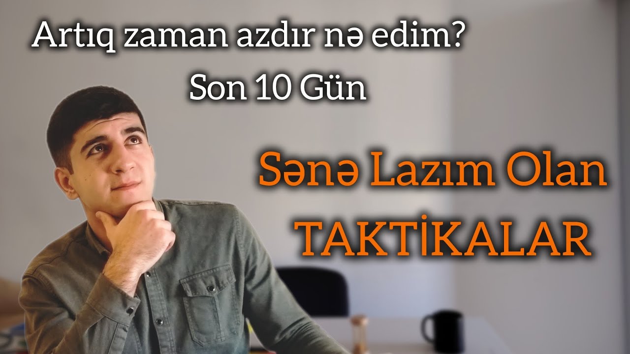Buraxılışa necə güclü gedək bütün vacib sirrlər mütləq izlə