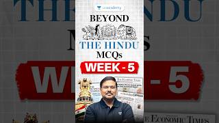 Beyond The Hindu MCQ's (12th - 18th May) Week 5 | Top MCQs for UPSC 2027 Aspirants