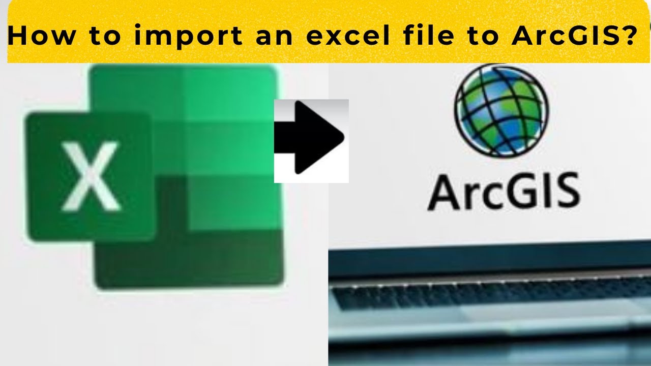 How to import Ms. excel file to ArcGIS - YouTube