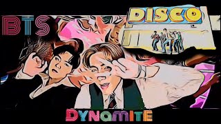Bts 방탄소년단 Dynamiteoil Painting Version - Animation Music Video - Cartoon Film