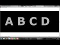 Reverse text for Screen Printing in Autocad 2014