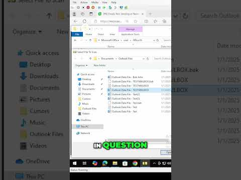 IT Helpdesk L1: Emails Not Sending or Receiving - How To Fix it Easy Steps Pt.4 #outlook #microsoft