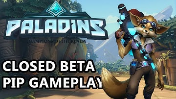 Paladins Closed Beta Gameplay - Pip Gameplay/First impressions - Paladins Capture point Gameplay