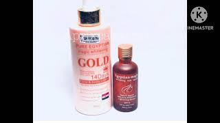 Duo Purec Egyptian : Lait Corps Et Sérum Anti-Taches - FPS5, 300 Ml, à L'acide Kojique