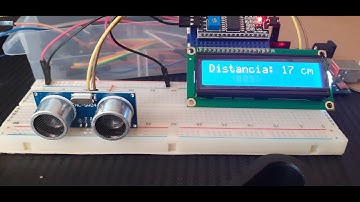 Crea un medidor de distancia con el sensor HC-SR04, Arduino UNO R3 y una Pantalla LCD
