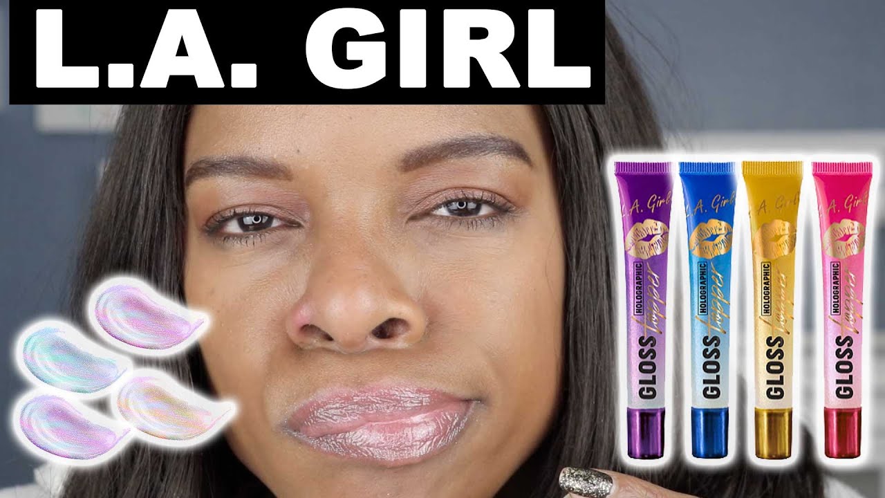 LA Girl Holographic Gloss Topper Swatches and Review PuckerUpBabe