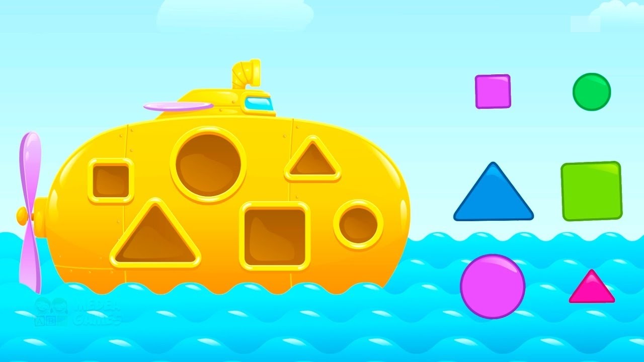 Kids Learn to Sort Shapes, Colors, Size, Household area & more Learning ...