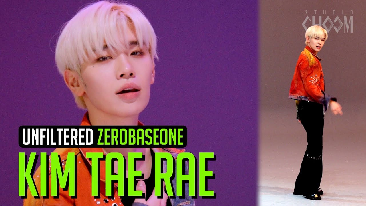 [UNFILTERED CAM] ZEROBASEONE KIM TAE RAE(김태래) 'ICONIK' 4K | STUDIO CHOOM ORIGINAL