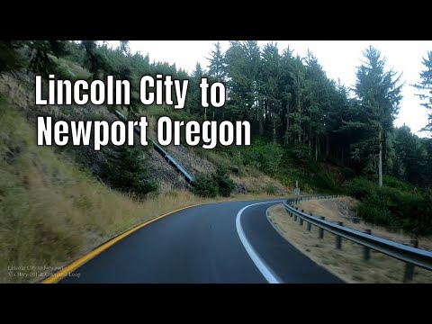 Oregon Scenic Drive: Lincoln City to Newport via Hwy 101 & Ottercrest Loop