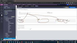 Pega UI and Activity to store the data