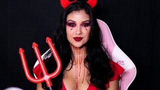 Maquiagem Facil De Diabinha Pro Halloween