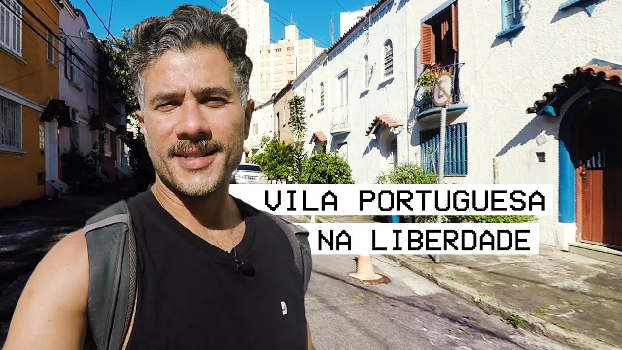 VISITEI A VILA PORTUGUESA NO BAIRRO DA LIBERDADE EM SÃO PAULO
