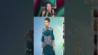 Wtfff is this gown lmao #sims4