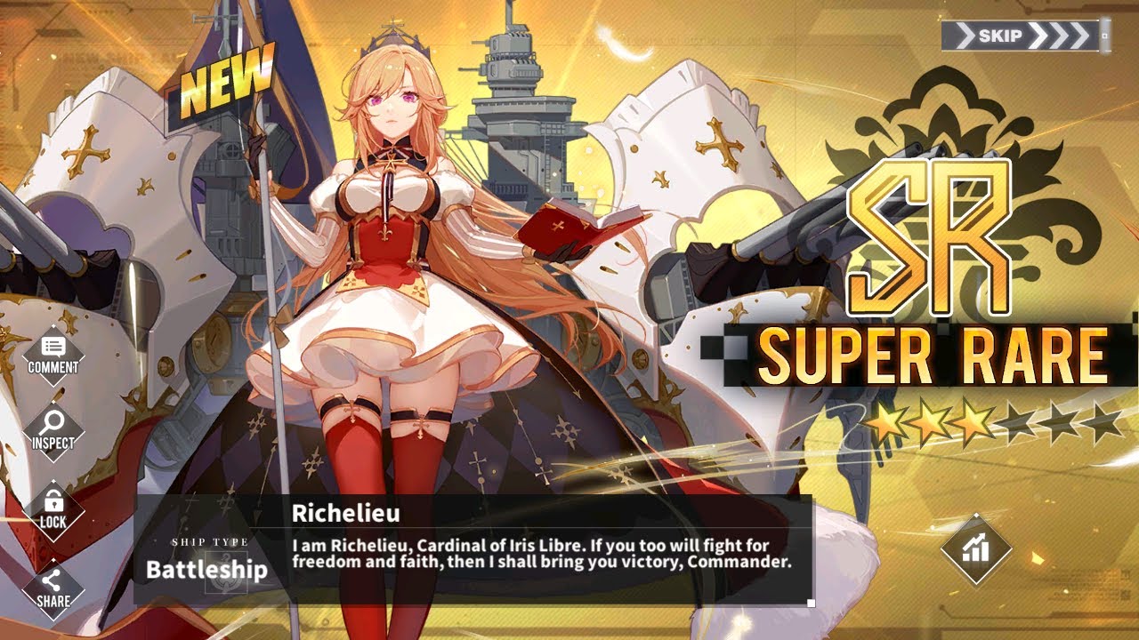 AZUR LANE 400 CUBES FOR RICHELIEU EVENT SKYBOUND ORATORIO! YouTube