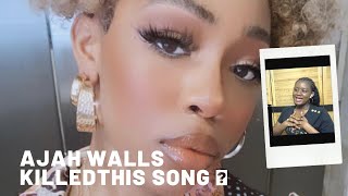 Ahjah Walls Sings “Almost doesn’t count”  on Instagram live... Vocal Coach reacts 😍🔥🔥
