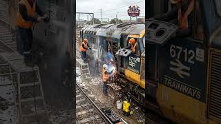 train restoration scenario. Here’s your cinematic restoration sequence: #construction #interiormaste