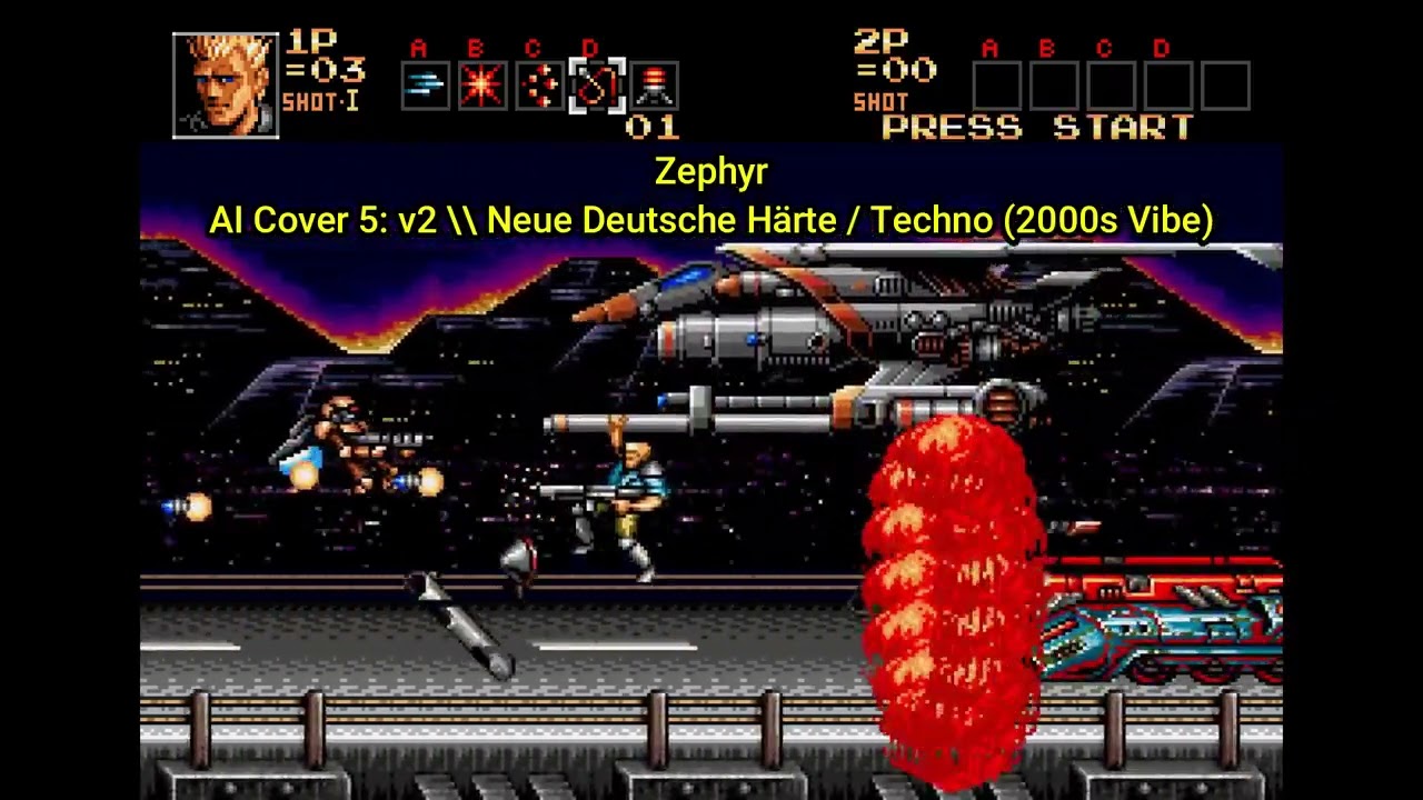 Contra: Hard Corps - Zephyr [AI Cover 5: v2 \\ Neue Deutsche Härte / Techno (2000s Vibe)