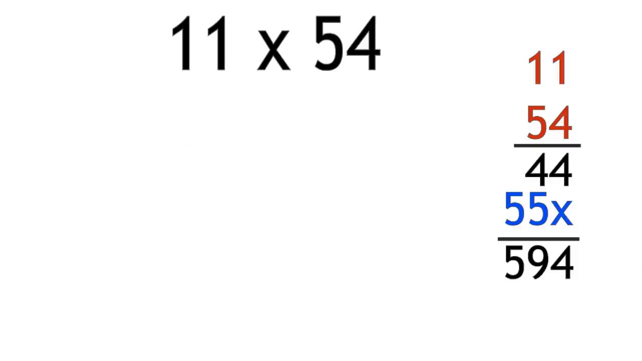 Fast math trick mental math shortcuttrick - YouTube
