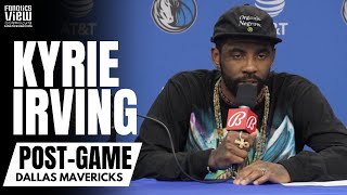 Kyrie Irving Responds to Dallas Mavs Being 3-7 With Kyrie\/Luka \& Boo's From Dallas Mavericks Fans