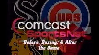 Comcast SportsNet Chicago TV Promo (October/November 2004)