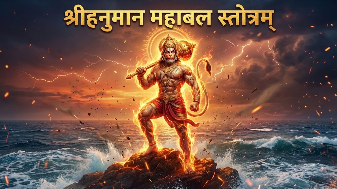 श्रीहनुमान महाबल स्तोत्रम् | ShreeHanuman Mahabal Stotram (Original AI Song) | ABS Productions