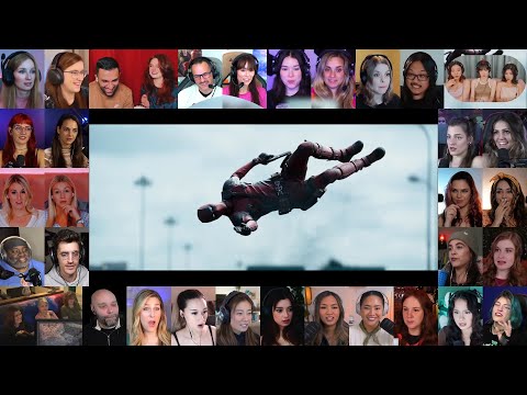 Deadpool Bullet Countdown Scene - Deadpool (2016) - Reaction Mashup
