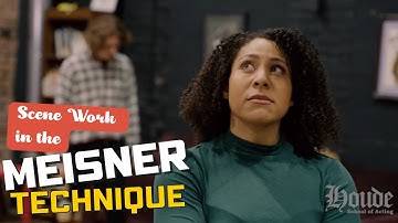 Scene Work In The Meisner Technique - Advanced Acting Students Performing A Scene