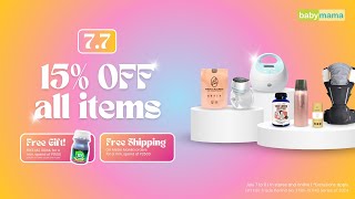Shop Babymama 7.7 | 15% OFF all items!