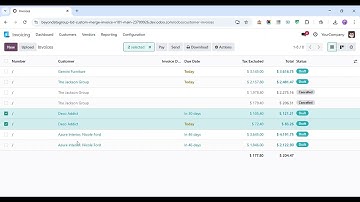 Merge Invoices