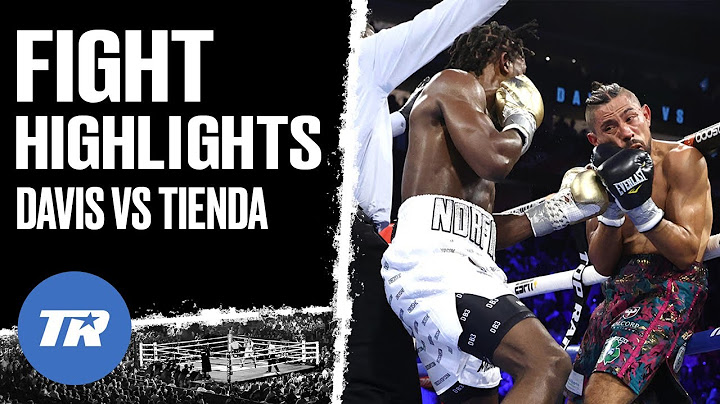 Keyshawn Davis With a Violent Knockout of Omar Tienda | FIGHT HIGHLIGHTS